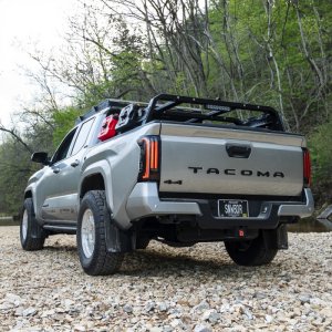 Toyota Tacoma Tail Lights - FORM Lighting - Sequential LED - Red/Smoked - `24-`26
